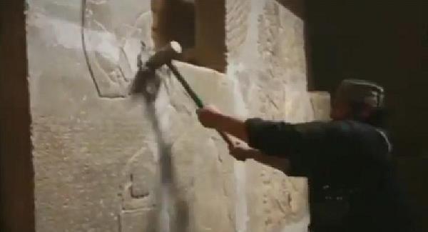 New video shows Islamic State destroying ancient archaeological site
