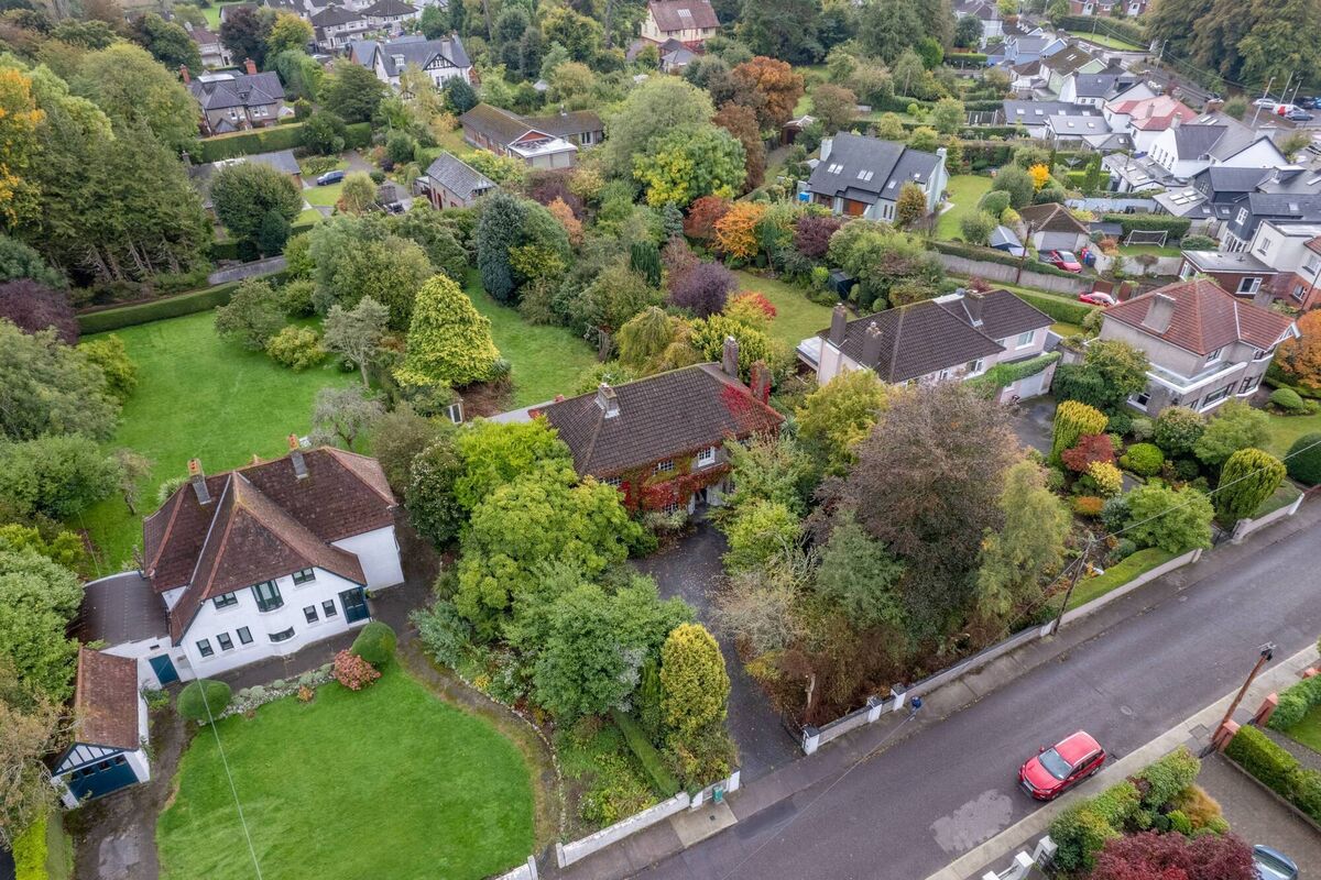 Aerial photo of some of the homes in Woodview Aerial photo of some of the homes in Woodview