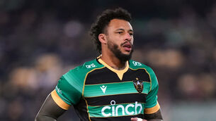 <p>ONE LAST TIME: Courtney Lawes will play in his final home game for Northampton against Saracens. Pic: Bradley Collyer/PA</p>