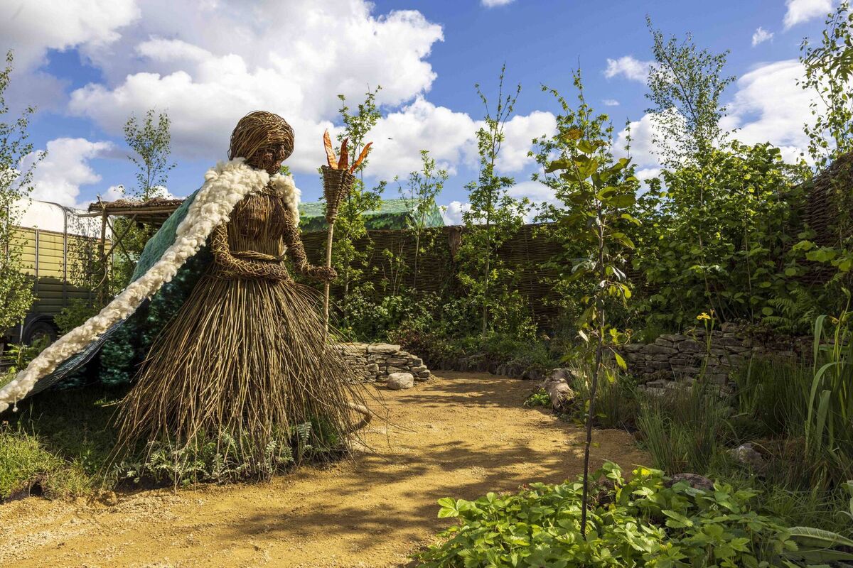 The Brigid 1500 Commemorative Garden at Bloom 2024 in the medium show gardens section. Picture: Fennells