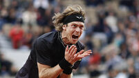 Frustrations boil over as Andrey Rublev is knocked out of French Open