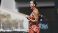 Aryna Sabalenka joins fellow big guns in French Open quarter-finals