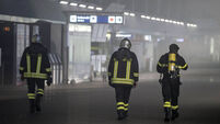 Rome airport closed after fire