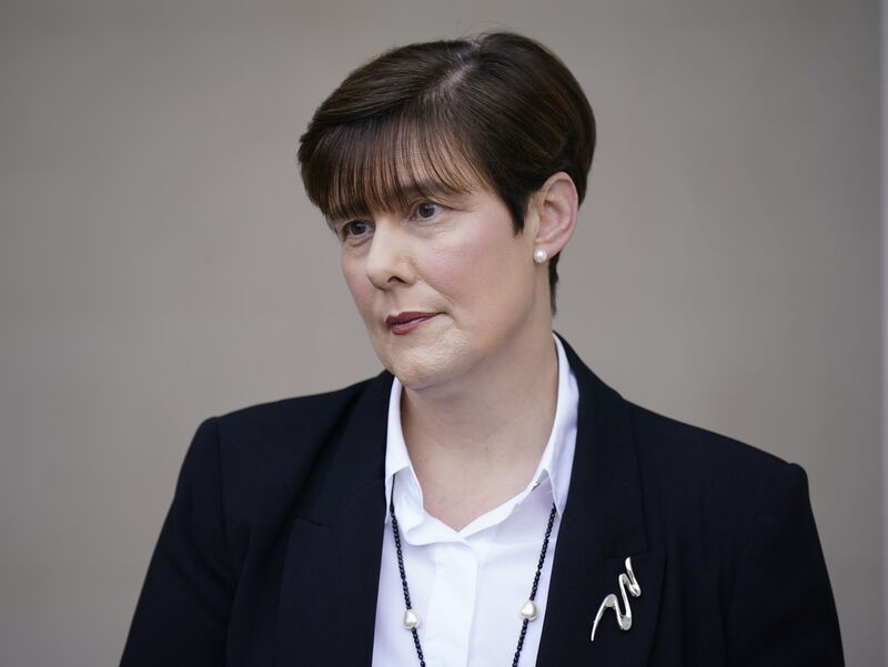 Norma Foley: Education minister welcomed the prospect of enhancing North/South engagement on education. Picture: Niall Carson/PA