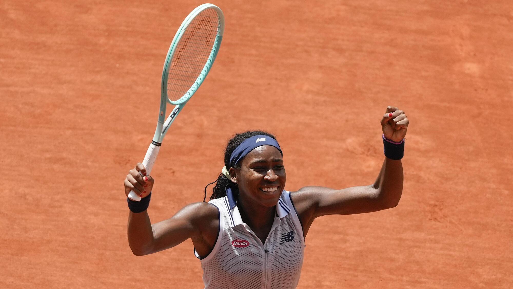 Coco Gauff and defending champion Iga Swiatek will meet in the French Open semi-final