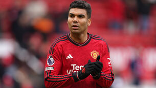 <p>BOARD OF DIRECTORS: Manchester United’s Casemiro has been linked with a move to the Saudi Pro-League. Pic: Martin Rickett/PA</p>