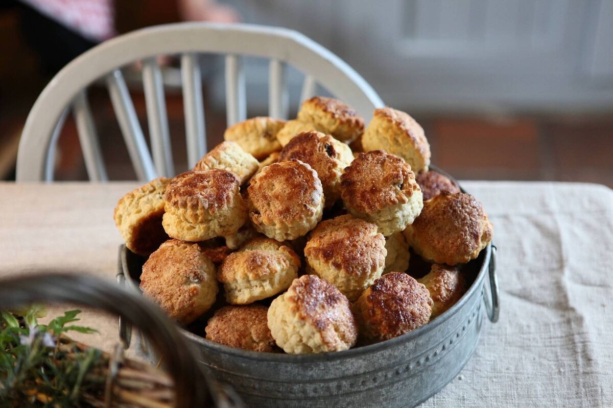 Scones: contact grandparents in advance before placing the responsibility of baking with kids on them