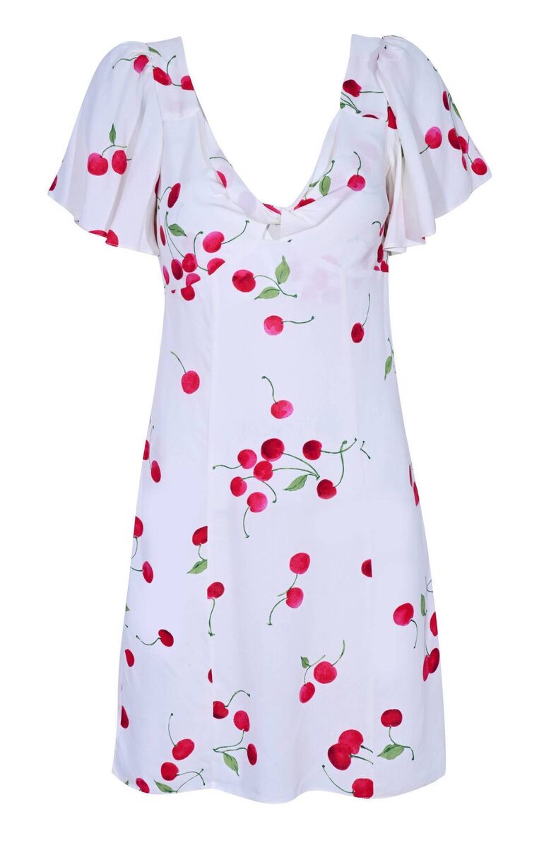 Cherry Print Dress, €39.99, New Look