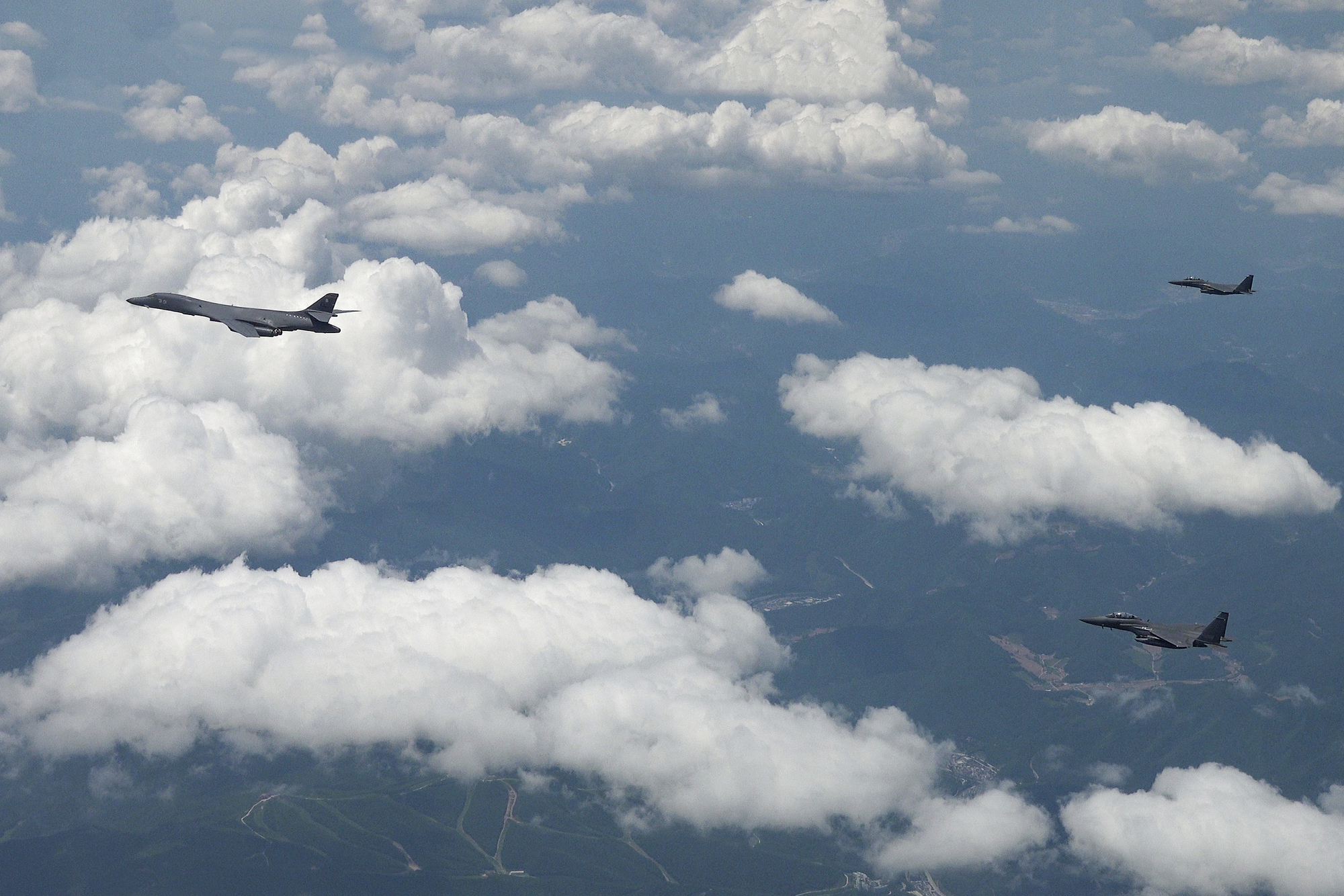 US takes part in first precision-bombing drill in seven years over Korean Peninsula
