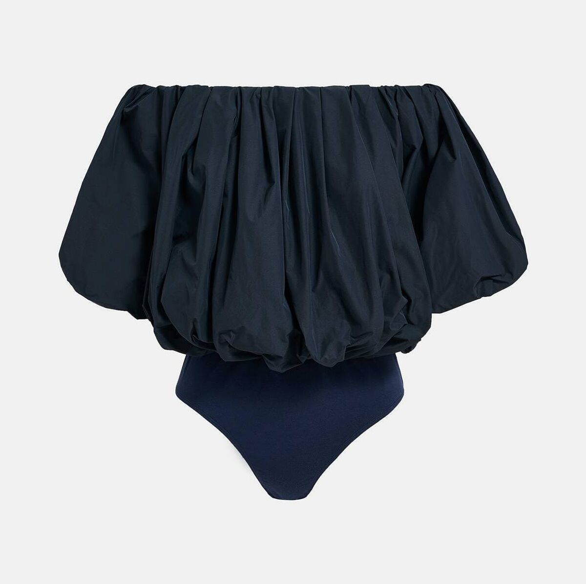 Off-the-shoulder bodysuit, Essentiel Antwerp, €235 Off-the-shoulder bodysuit, Essentiel Antwerp, €235