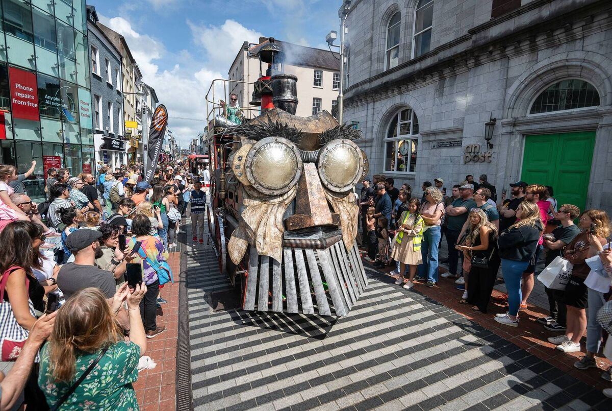 Midsummer Parade at Cork Midsummer Festival in 2023. Picture: Jed Niezgoda 