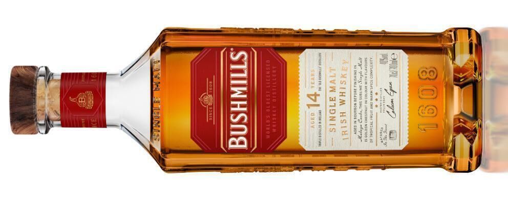 Bushmills 14 Year Old Single Malt, 40% ABV, 70cl, €70 Bushmills 14 Year Old Single Malt, 40% ABV, 70cl, €70