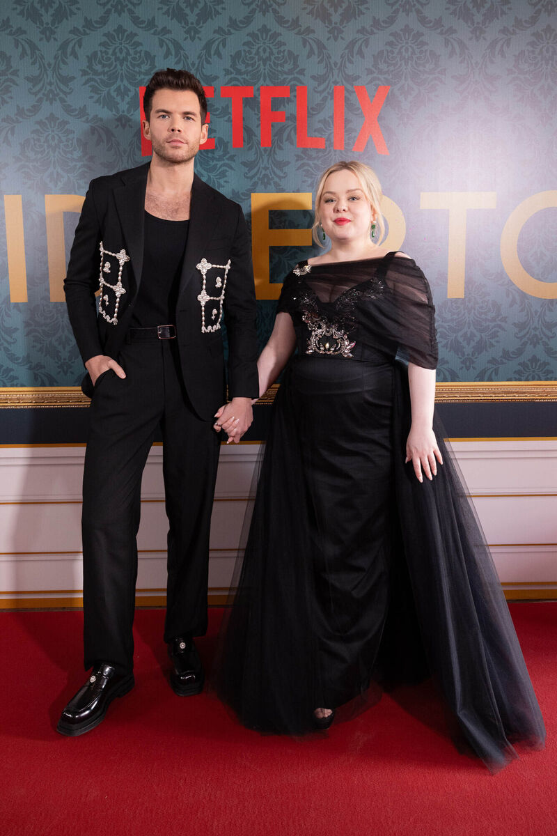 Luke Newton and Nicola Coughlan were in Dublin to attend a special screening of Netflix's Bridgerton Season 3 Part 2. Picture: Andres Poveda/Netflix Luke Newton and Nicola Coughlan were in Dublin to attend a special screening of Netflix's Bridgerton Season 3 Part 2. Picture: Andres Poveda/Netflix