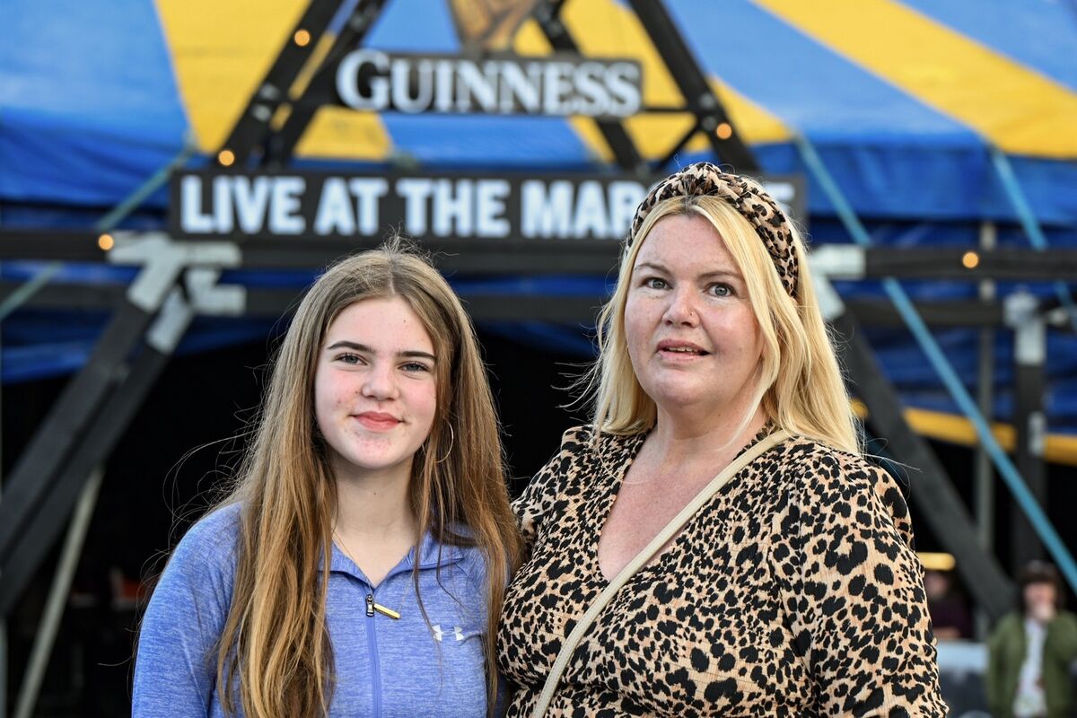 Lauren and Gillian Hogan at Live at the Marquee for the John Bishop show. Picture: Chani Anderson Lauren and Gillian Hogan at Live at the Marquee for the John Bishop show. Picture: Chani Anderson