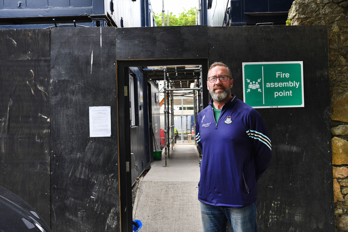 John Boland, a mental health and wellbeing ambassador for men in the building sector. Photograph: Moya Nolan John Boland, a mental health and wellbeing ambassador for men in the building sector. Photograph: Moya Nolan