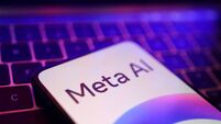 FILE PHOTO: Illustration shows Meta AI logo