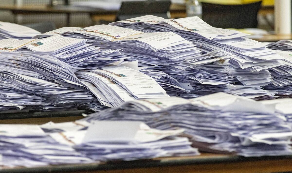 At the SETU Arena for the Election 24 Count. Picture: Joe Evans