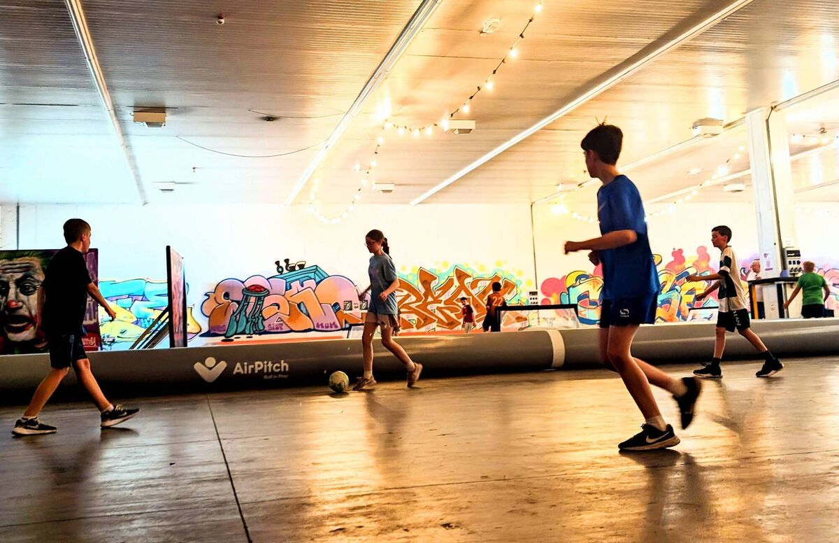 SQUARE IT: A 3v3 at Soccer Street at Marina Market SQUARE IT: A 3v3 at Soccer Street at Marina Market