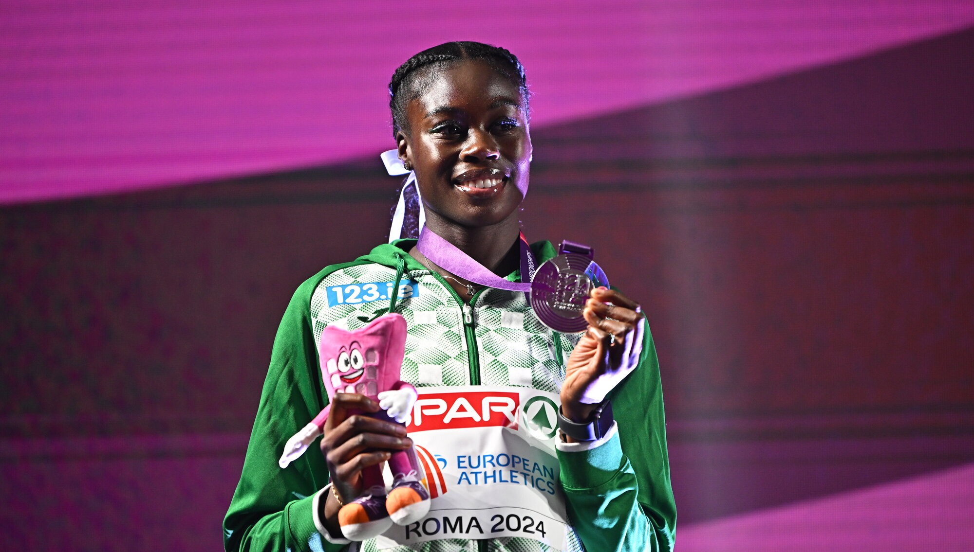 Rhasidat Adeleke: 'I’ll take my blessing and hopefully one day I’ll be able to get my gold'
