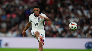 <p>STARTING BERTH? England's Trent Alexander-Arnold during the international friendly match at Wembley Stadium. Pic: Mike Egerton/PA Wire.</p>
