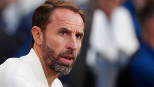 <p>UNDER PRESSURE: Gareth Southgate knows his England future is on the line this summer. Pic: Mike Egerton/PA</p>
