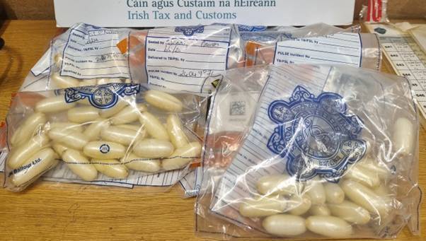 Revenue seize €105,000 worth of cocaine at Dublin Airport