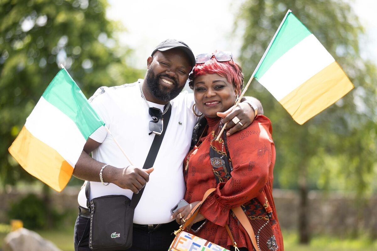 Jules and Charlotte Kyubwa, Waterford City and originally from Democratic Republic Congo who were granted citizenship.