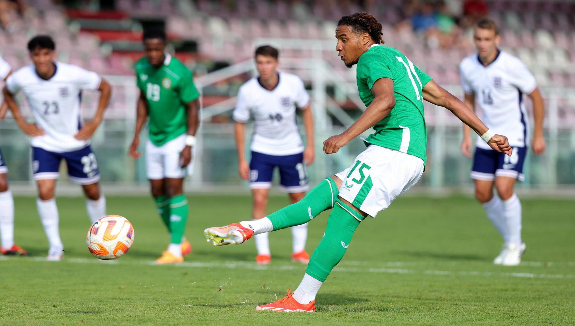 Late Oko-Flex goal earns Ireland U21s 2-2 draw with England