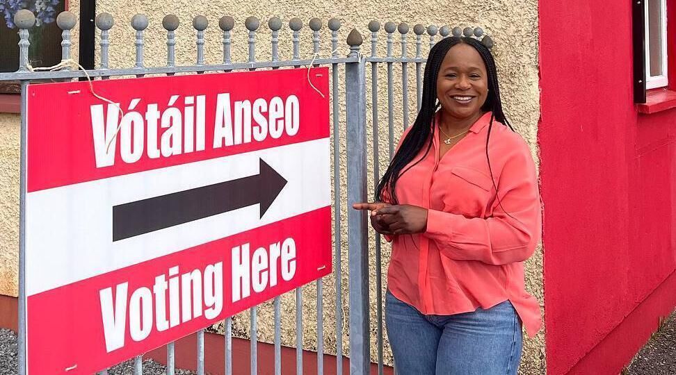 Helen Ogbu has been elected as a councillor for Galway City East. Picture: Facebook