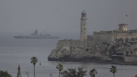 Russian warships reach Cuban waters ahead of military exercises in Caribbean