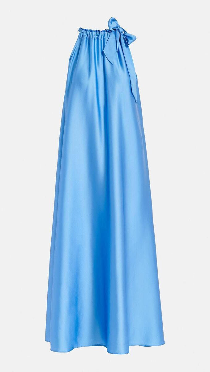 Halter-length maxi dress, Essential Antwerp, €275