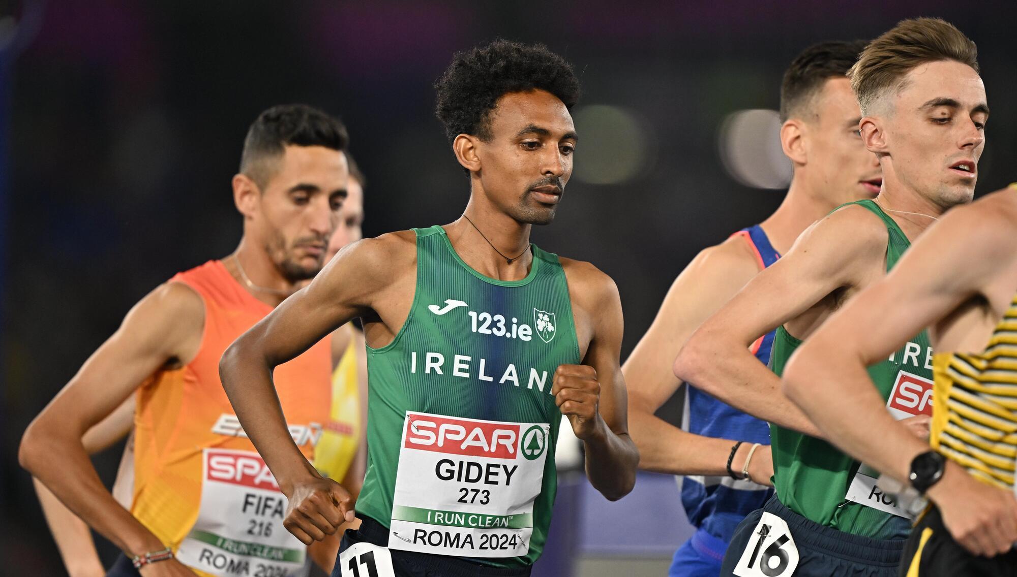 12th for Gidey, 13th for Coscoran in Euro finals