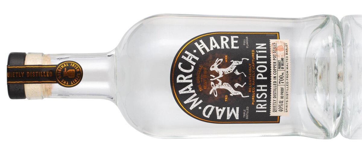 Mad March Hare Poitín, 40% ABV, 700ml, €40 Mad March Hare Poitín, 40% ABV, 700ml, €40