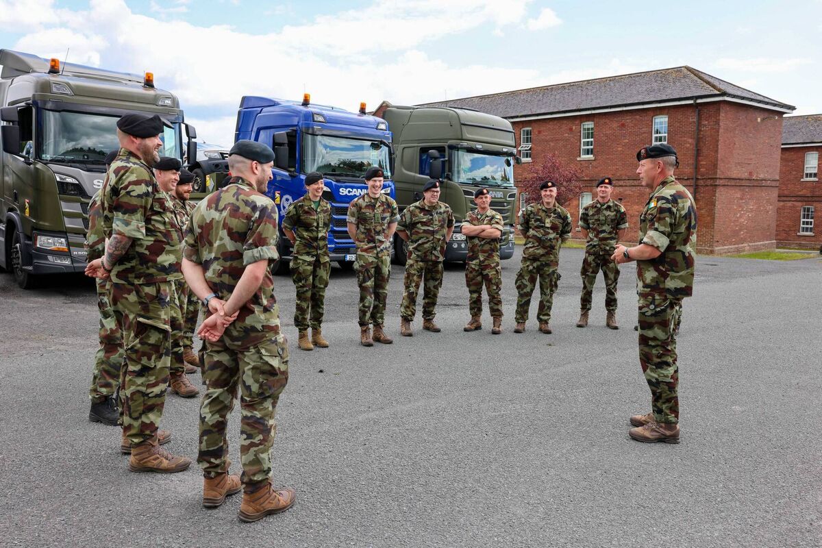 The convoys are travelling by ferry to Dunkirk, before moving through Belgium, Germany and on to Poland.