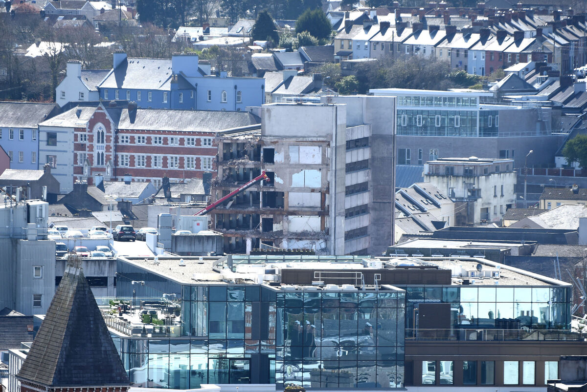 Natasha Bourke is no stranger to site-specific art. One of her works was a film she shot in the former Revenue/Fás building on Cork's Sullivan's Quay in the weeks just before it was demolished. Picture: Larry Cummins Natasha Bourke is no stranger to site-specific art. One of her works was a film she shot in the former Revenue/Fás building on Cork's Sullivan's Quay in the weeks just before it was demolished. Picture: Larry Cummins
