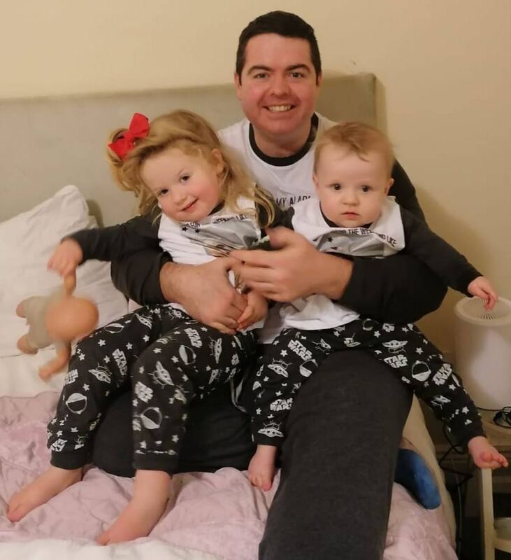 Bryan with his children Elle and Ty. The proud dad celebrated every milestone of his children’s lives right to the end. Bryan with his children Elle and Ty. The proud dad celebrated every milestone of his children’s lives right to the end.