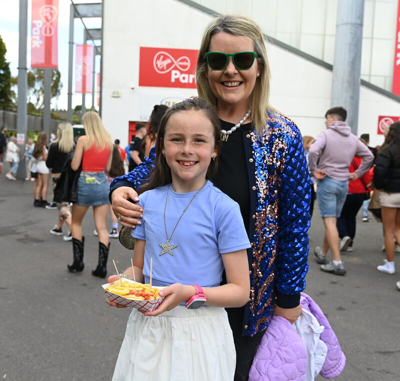 Sara and Fiadh McSweeney from Whitechurch Co Cork at the Becky Hill concert at Virgin Media Park (Musgrave Park). Picture: Eddie O'Hare Sara and Fiadh McSweeney from Whitechurch Co Cork at the Becky Hill concert at Virgin Media Park (Musgrave Park). Picture: Eddie O'Hare