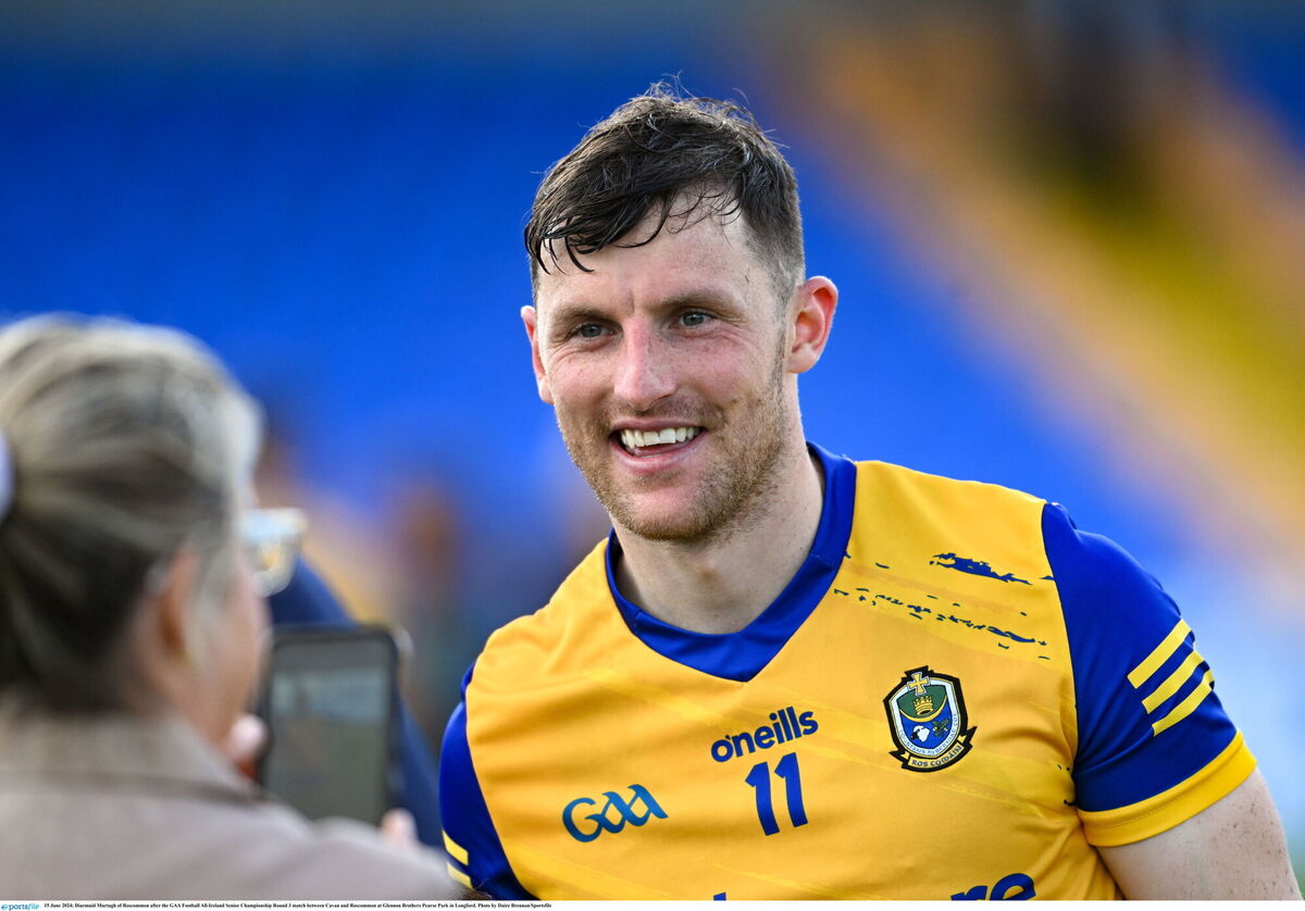 Roscommon's Diarmuid Murtagh after the game. Pic: Daire Brennan, Sportsfile Roscommon's Diarmuid Murtagh after the game. Pic: Daire Brennan, Sportsfile