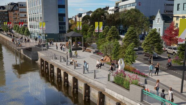 <p> The proposed new Parnell Plaza proposed as part of the Morrison's Island public realm upgrade in Cork. File picture</p>
