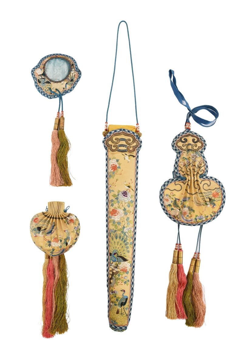 The accessories of a Manchu gentleman at Adam's. The accessories of a Manchu gentleman at Adam's.