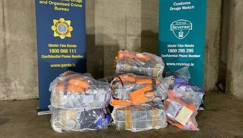More than 300kg of cocaine was seized in Foynes, Limerick, last December. More than 300kg of cocaine was seized in Foynes, Limerick, last December.