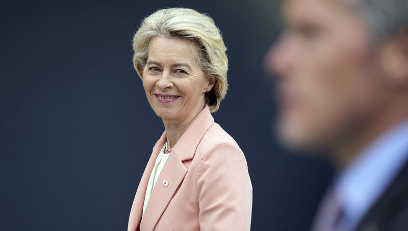Ursula von der Leyen is seeking another term as president of the European Commission. Picture: Laurent Cipriani/AP