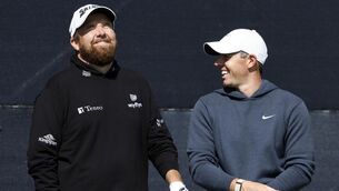 <p>IRELAND'S CALL: Rory McIlroy and Shane Lowry are set to represent Ireland in this summer's Olympics at former Ryder Cup venue Le Golf National. Photo credit: Richard Sellers/PA Wire.</p>