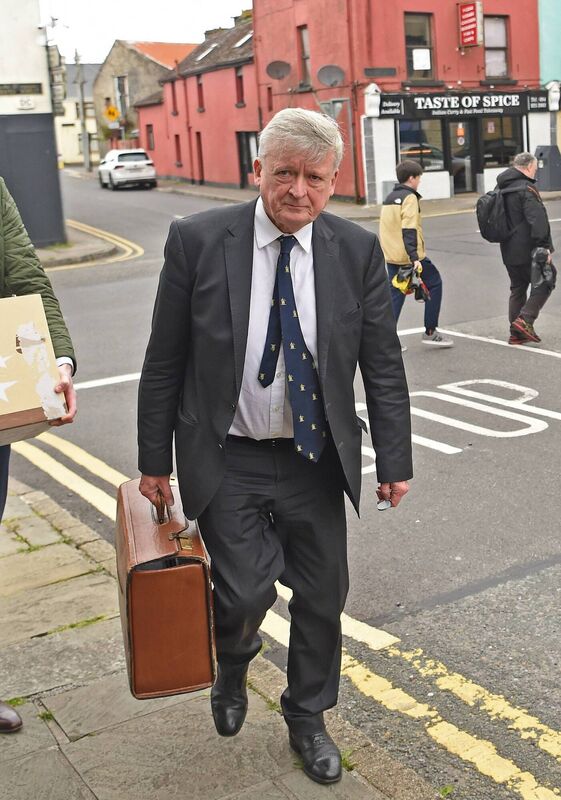 Mayo Coroner Patrick O'Connor arriving at Swinford Courthouse for the inquest into the death of Patrick Rowland. Picture: Conor McKeown Mayo Coroner Patrick O'Connor arriving at Swinford Courthouse for the inquest into the death of Patrick Rowland. Picture: Conor McKeown