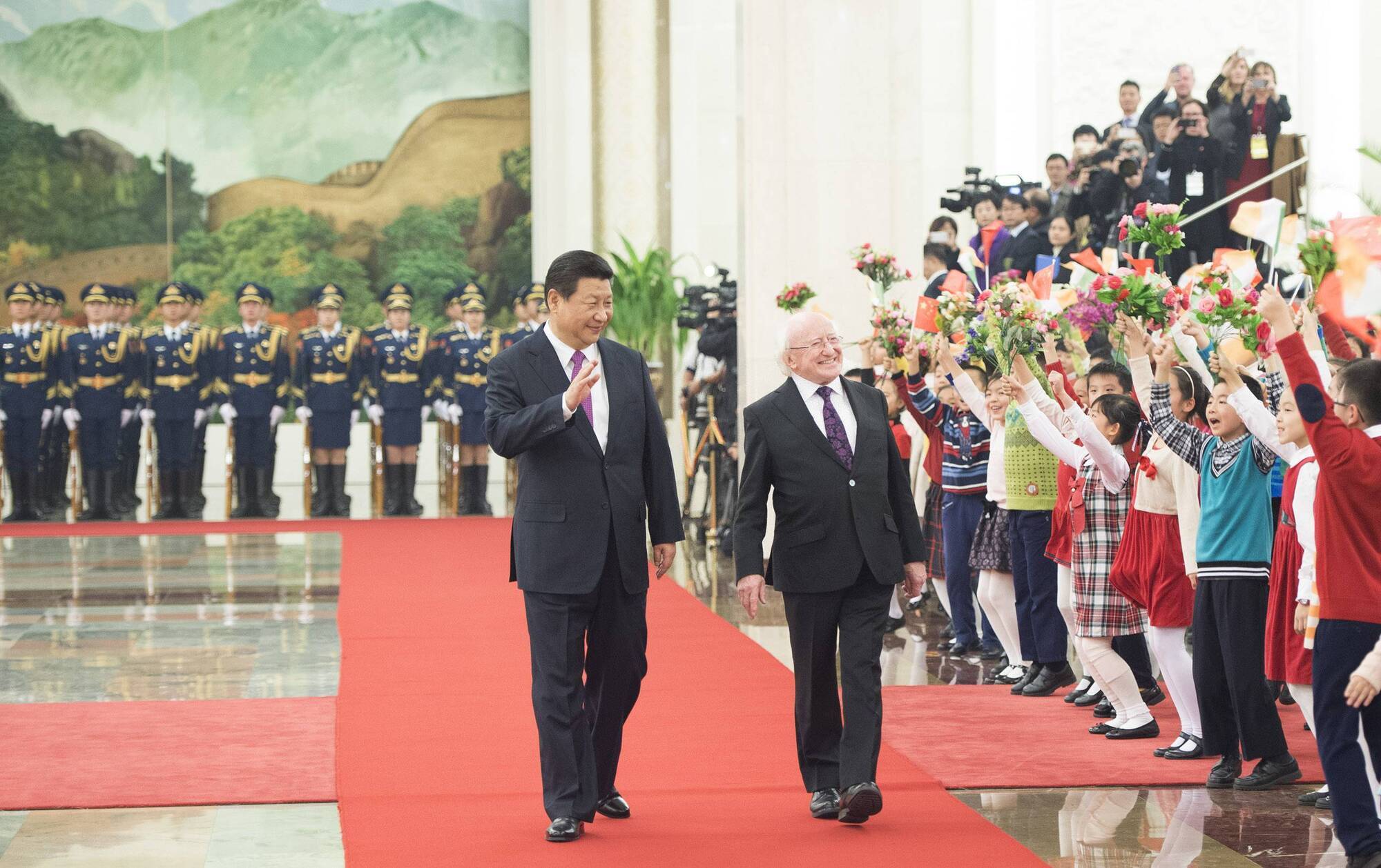 Chinese Dragon and Celtic Tiger share strong relationship