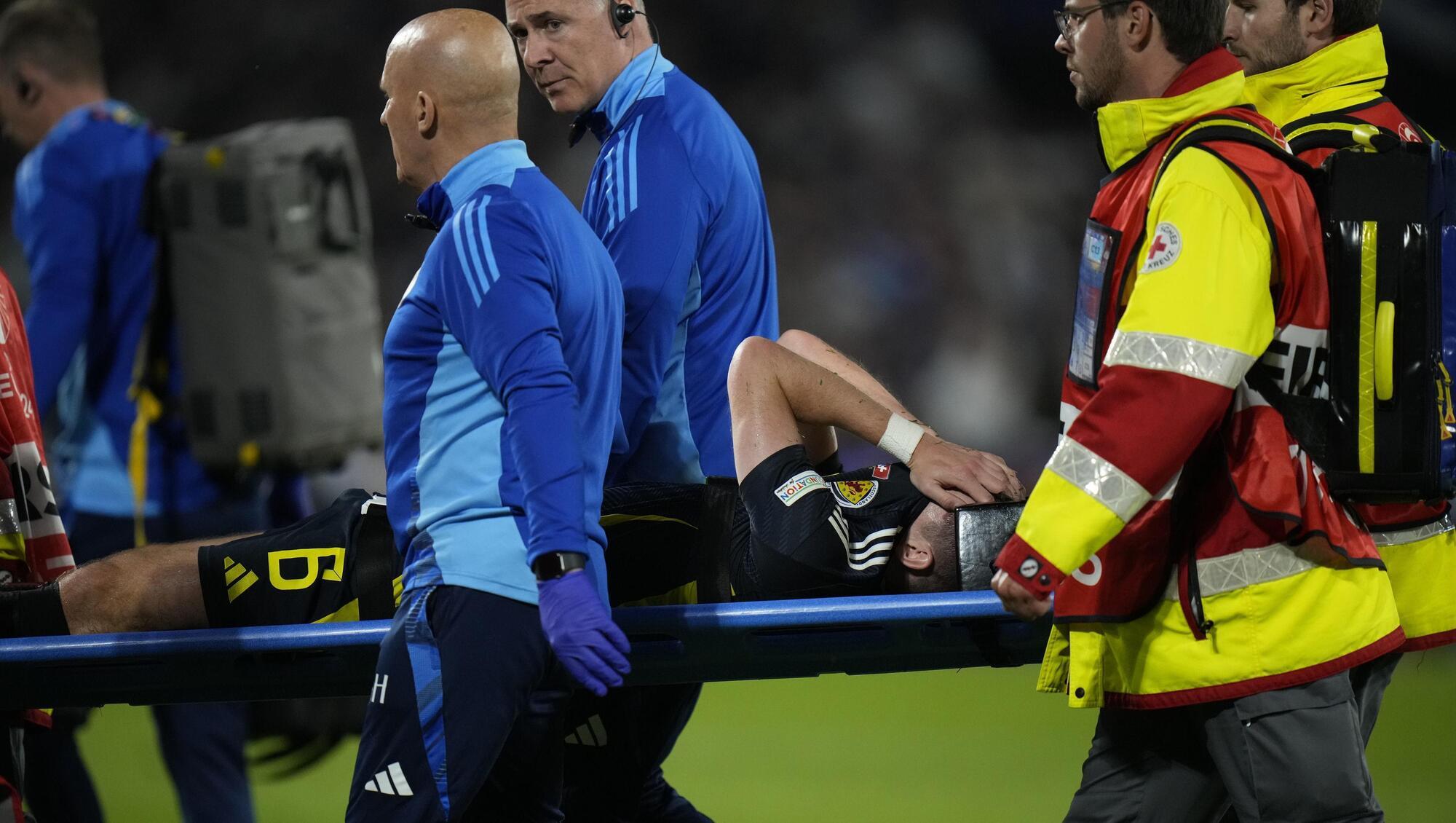 Kieran Tierney’s departure on a stretcher encapsulated his career over recent seasons