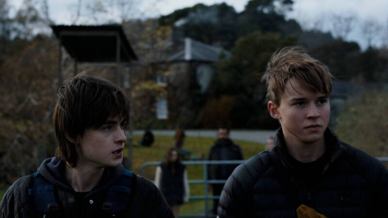 Jaeden Martell and Maxwell Jenkins in Arcadian. Picture: RLJE Films and Shudder Jaeden Martell and Maxwell Jenkins in Arcadian. Picture: RLJE Films and Shudder