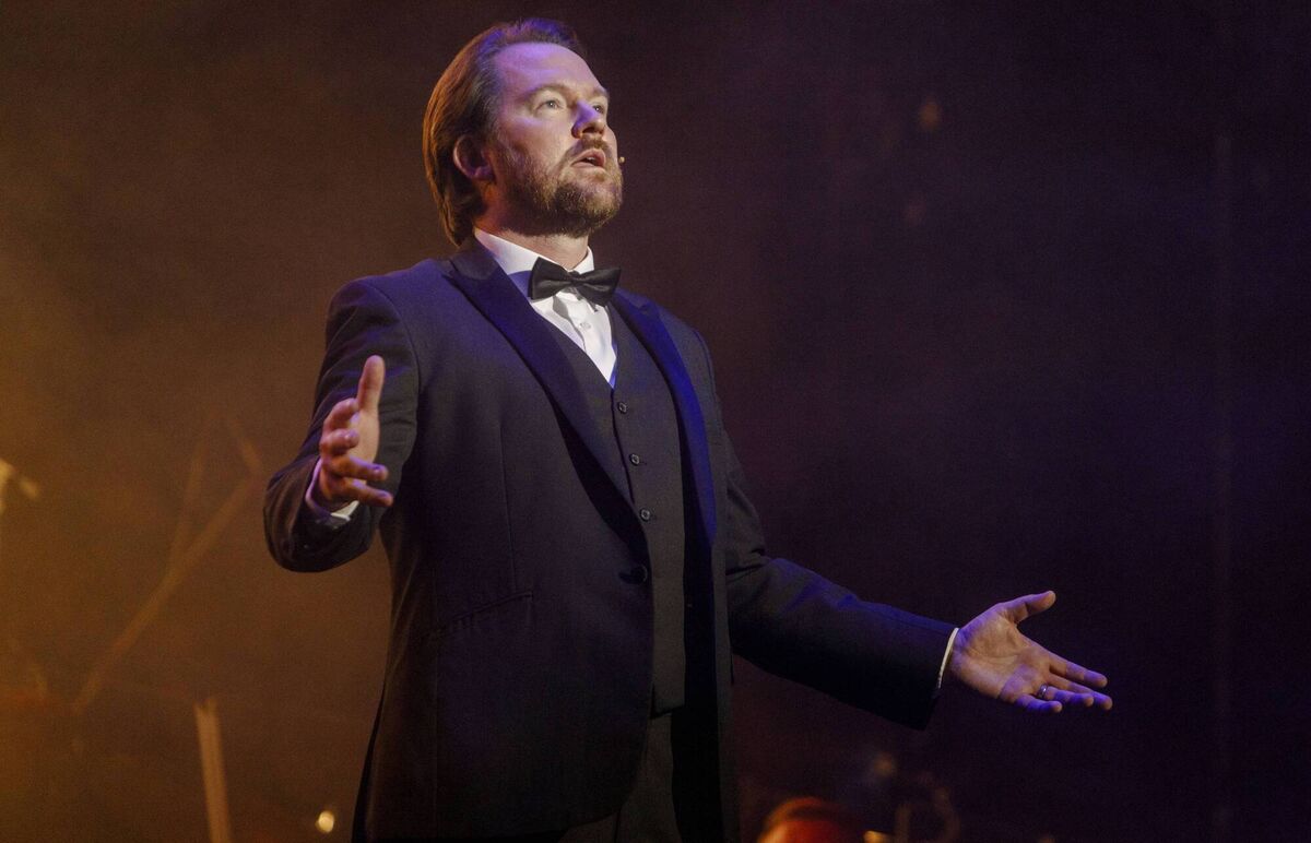 Killian Donnelly performing at Cork Opera House. Picture: Shane J Horan