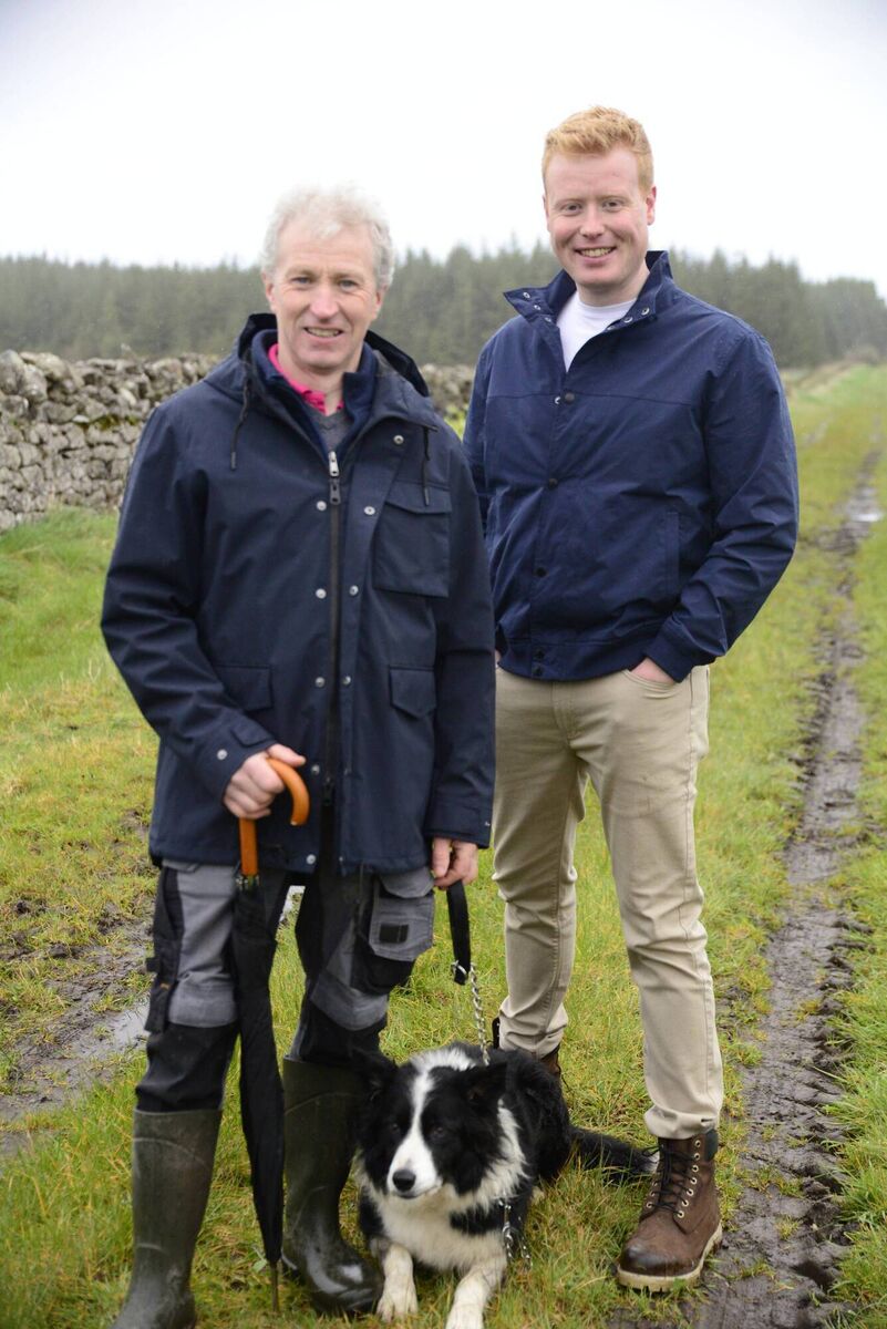 A soft day on the farm in Co Mayo with farmer Kevin Feeney, his dog and chef Mark Moriarty.