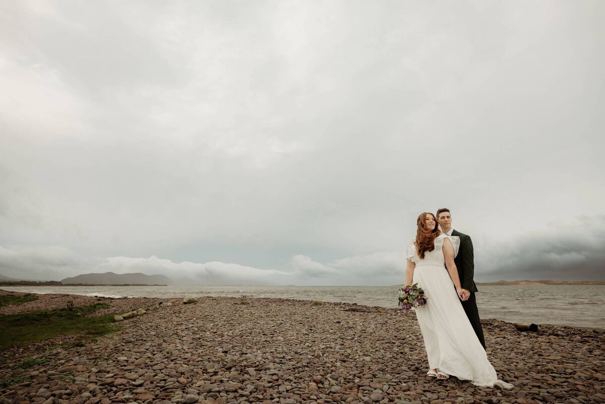 Laura Mahon and Matthew Doncel at Cromane Beach, Co Kerry. Pictures: Bokeh